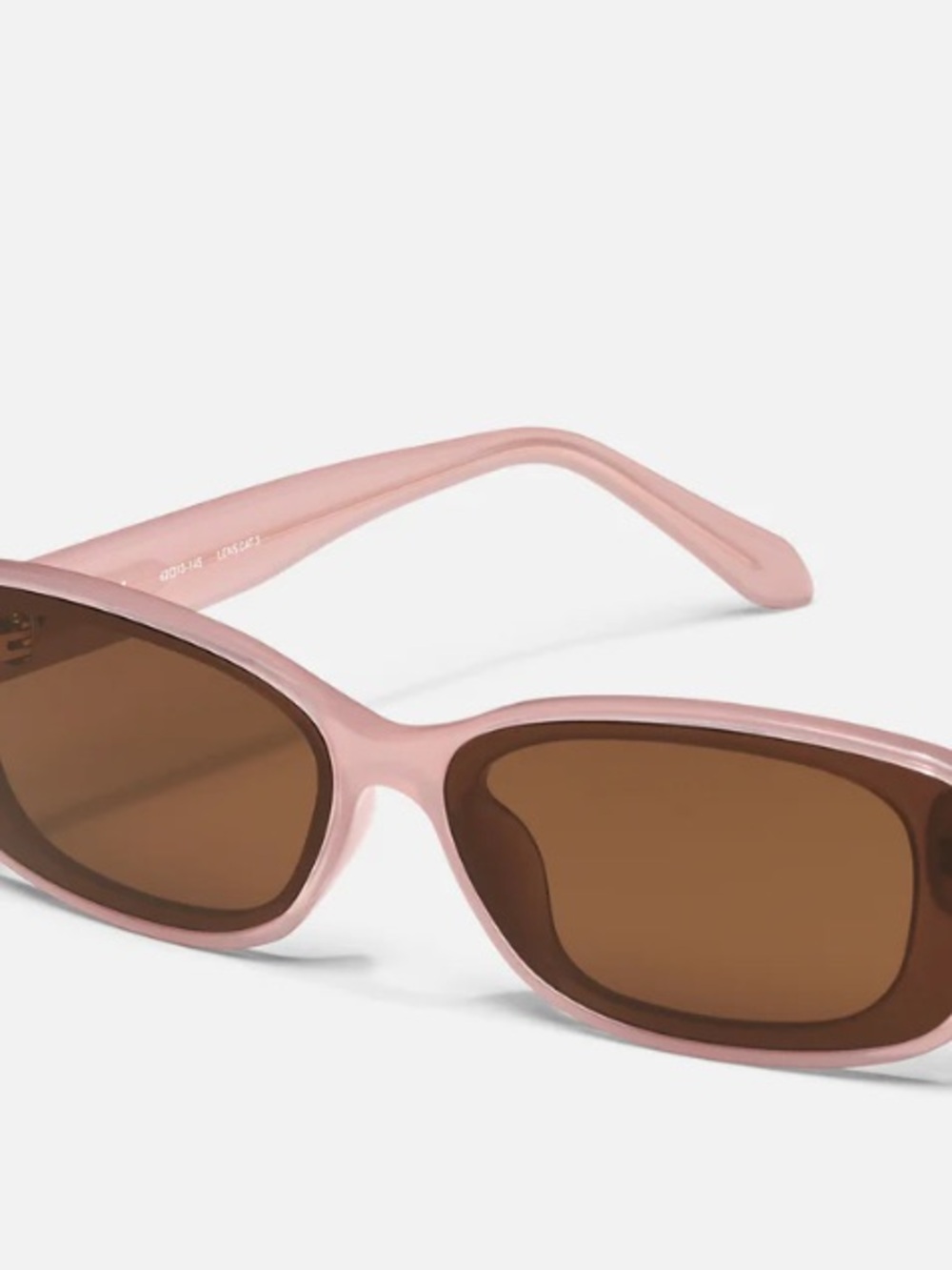 Quay Australia Sunglasses with Brown Lenses in Vibe Check